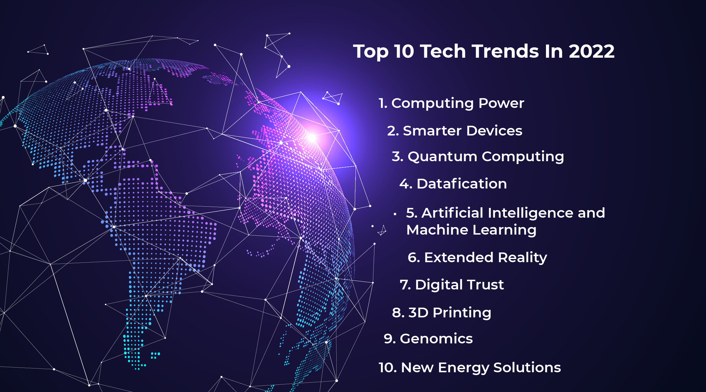 The Top 10 Tech Trends In 2022 Everyone Must Be Ready For Now